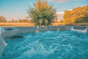 Bazén v ubytování Relax Bungalow Küstenperle nebo v jeho okolí