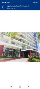 a screenshot of an page of a building at Apartamento Acapulco in Punta del Este