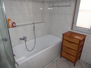 Koupelna v ubytování Ferienwohnung Weiße Rose + 9 fotografií