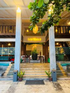 Η πρόσοψη ή η είσοδος του Hotel Vibration
