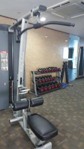 Fitness centrum a/nebo fitness zařízení v ubytování Signature Apartment @ The Windsor