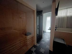 Koupelna v ubytování Panta Rei Camere di Charme e Spa