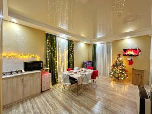 TV a/nebo společenská místnost v ubytování Mountain house