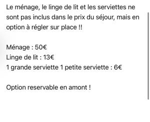 a screenshot of a cell phone of a text message at Le studio de mimi in Le Grand-Bornand +1 photo