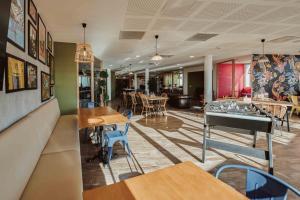 Restaurace v ubytování Kabane Montpellier