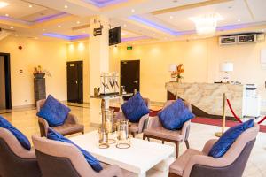 Posezení v ubytování Viveka Hotel Colombo