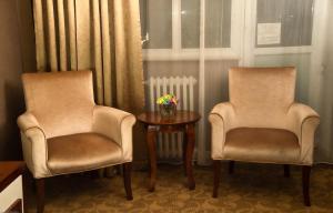 Posezení v ubytování Bayangol Hotel