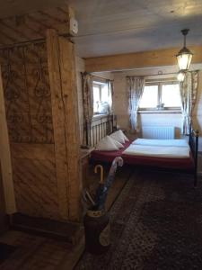 A bed or beds in a room at Kaiserhaus Harald Astner Ebbs Studio 1