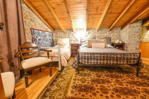 Posteľ alebo postele v izbe v ubytovaní Petrino Lodge