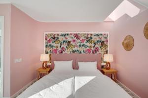 Ένα ή περισσότερα κρεβάτια σε δωμάτιο στο Sierra del Mar - 12 Personen +34 φωτογραφίες