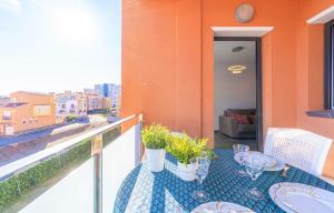 A balcony or terrace at Apart-rent Apartment Mimoses 0052