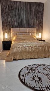 Postel nebo postele na pokoji v ubytování Cozy appartement à Mohammedia