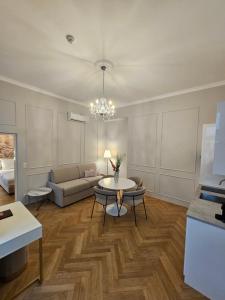Posezení v ubytování Parkview Boutique Apartments