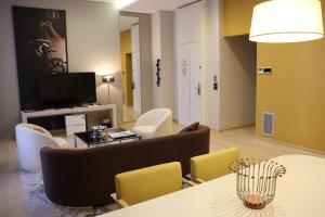 Un lugar para sentarse en Zepter Hotel Belgrade, member of Zepter Hotels