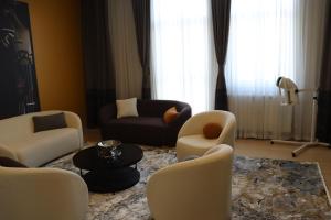 Un lugar para sentarse en Zepter Hotel Belgrade, member of Zepter Hotels