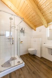 Koupelna v ubytování Chalet Reiteralm- mit Sommercard