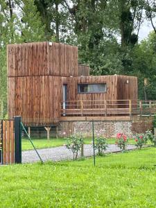 Zahrada ubytování Au fil de l’eau, gîte nature
