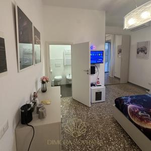 Kuchyň nebo kuchyňský kout v ubytování Dimora Sovrana- Gaming Rooms
