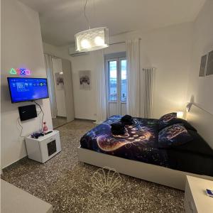 TV a/nebo společenská místnost v ubytování Dimora Sovrana- Gaming Rooms
