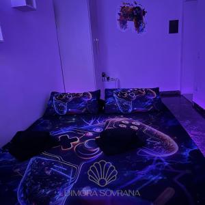 Postel nebo postele na pokoji v ubytování Dimora Sovrana- Gaming Rooms + 36 fotografií