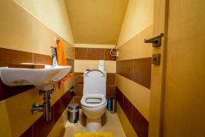 A bathroom at Vila Studienka
