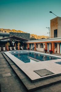 Bazén v ubytování Casa Arcos Tepoztlán nebo v jeho okolí