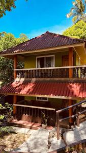 Balkón nebo terasa v ubytování Hostal Familiar Rolo