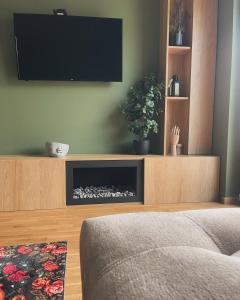 Télévision ou salle de divertissement dans l'établissement DivciNovaS2