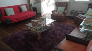 Χώρος καθιστικού στο Bento Hostel