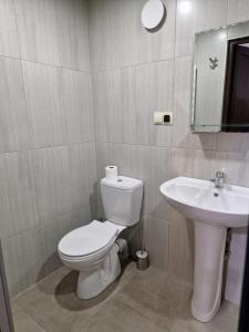 Koupelna v ubytování house hill