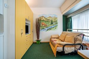 TV/trung tâm giải trí tại Casa Roby al centro delle Dolomiti