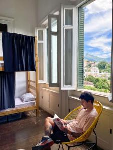 Castelo dos Tucanos Host的休息区
