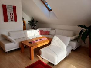 Posezení v ubytování APARTMENT Eva in OBDACH