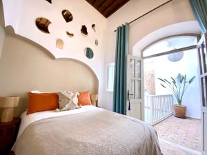 Postel nebo postele na pokoji v ubytování Riad l'Ayel d'Essaouira