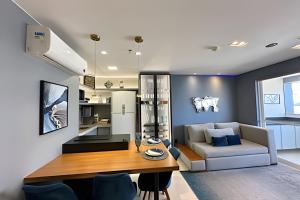 Dapur atau dapur kecil di iFlat Brookfield Towers BTLX2809 Jardim Goiás