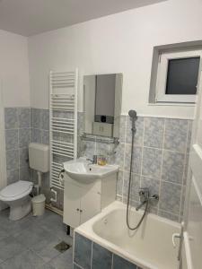 Ένα μπάνιο στο Casa Crisan