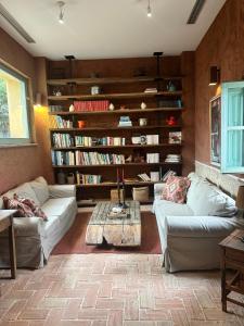 Posezení v ubytování Hotel Boutique Moli El Canyisset