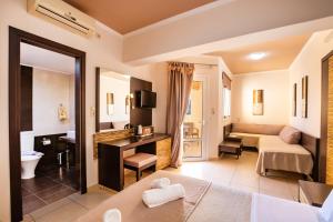 Posezení v ubytování Nereides Hotel
