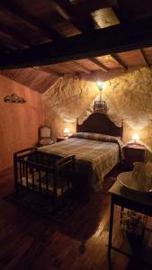 Ένα ή περισσότερα κρεβάτια σε δωμάτιο στο Casa Redonda