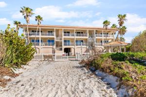 Bygningen som feriehuset ligger i