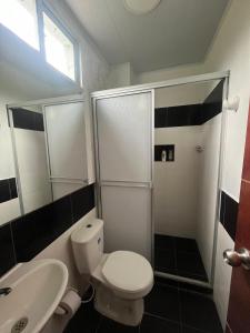 Koupelna v ubytování Hotel Heliopolis