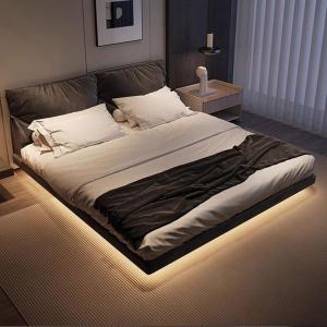 a large bed sitting in a bedroom with at Livsdream in Agadir
