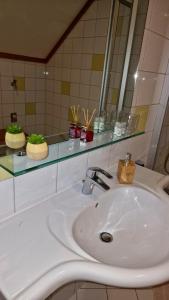 Kúpeľňa v ubytovaní Sonnleit'n Zimmer 5