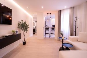 Posezení v ubytování SERAN Apartamentos