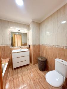 Koupelna v ubytování Sea Apartment Cala de Mijas