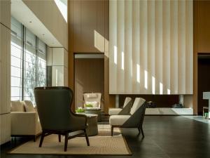 Posezení v ubytování Yibo Jinling Hotel Moganshan