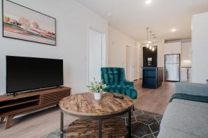 Nhà bếp/bếp nhỏ tại The Westerly Apartments in Dallas