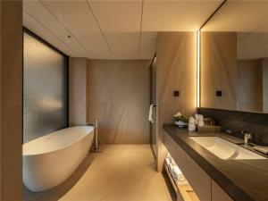 Koupelna v ubytování Yibo Jinling Hotel Moganshan