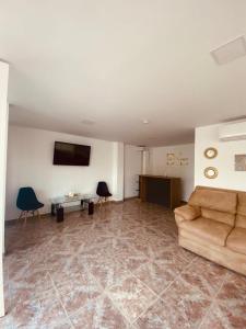 Χώρος καθιστικού στο Hotel Boutique DL