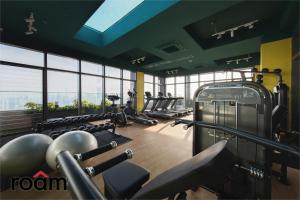 Fitness centrum a/nebo fitness zařízení v ubytování The Riv, Riveria City KL Sentral